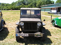 Jeep Willis (de 1941-45) (prise dans Rhone, France, 2014) (1)